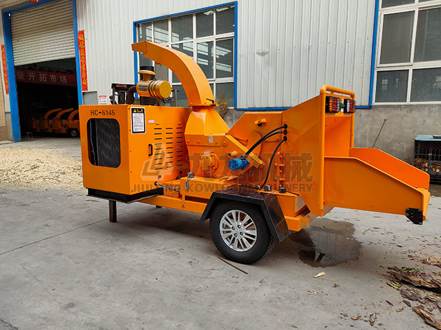 樹枝粉碎機實現了園林廢棄物循環利用的目的